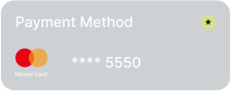 Payment methods